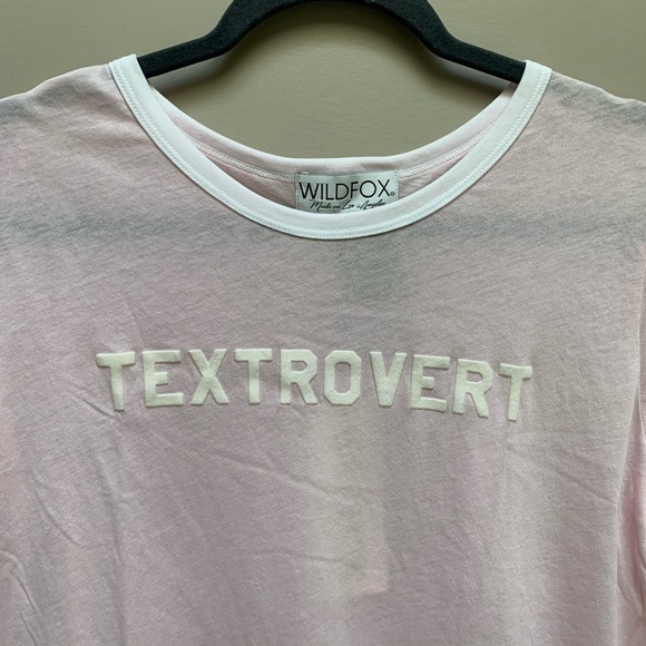 Wildfox Textrovert Johnny Ringer Tee - Picture 6 of 8